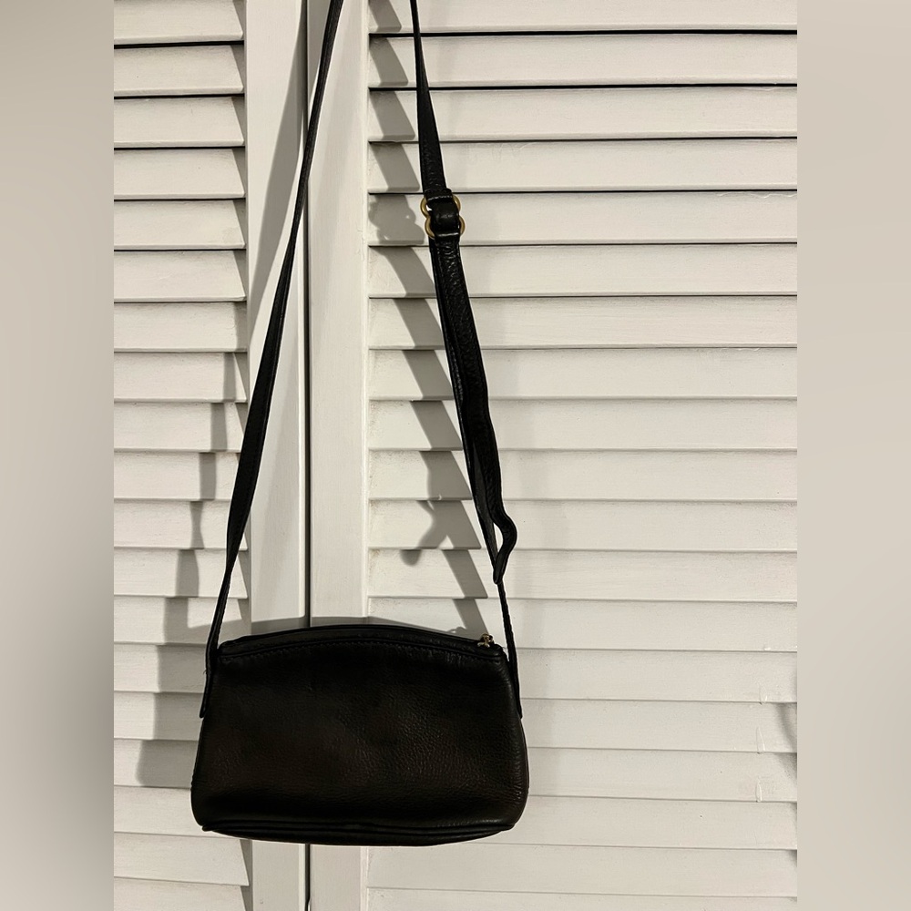 Vintage J5B 4918 Coach Sonoma Flap black pebble leather - Picture 2 of 9